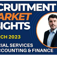 Market update March 2023: Accounting & Finance (Financial Services) - Blog Image